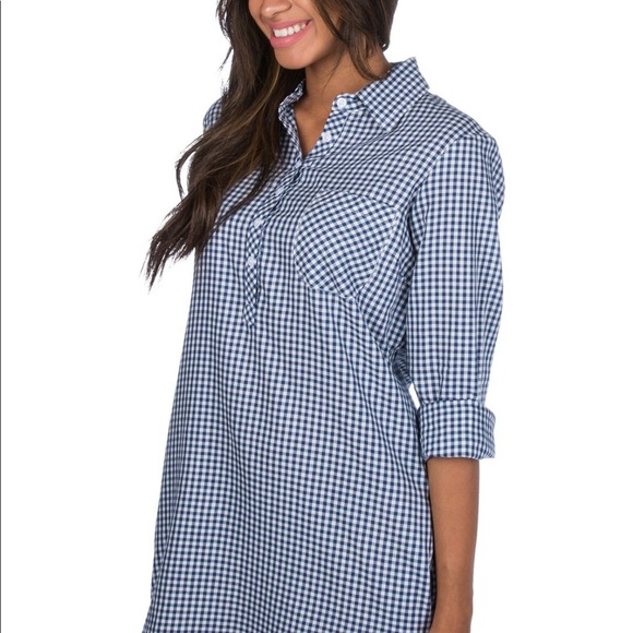 NWT Lauren James The Dakota Gingham Dress Size XS - Picture 6 of 7